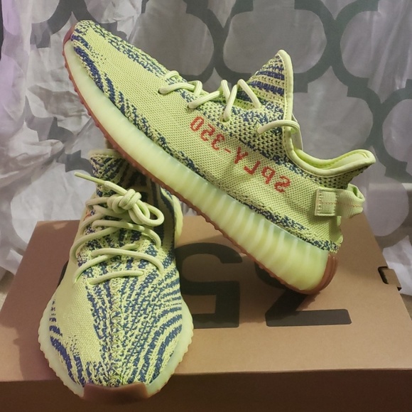 frosted yellow yeezys